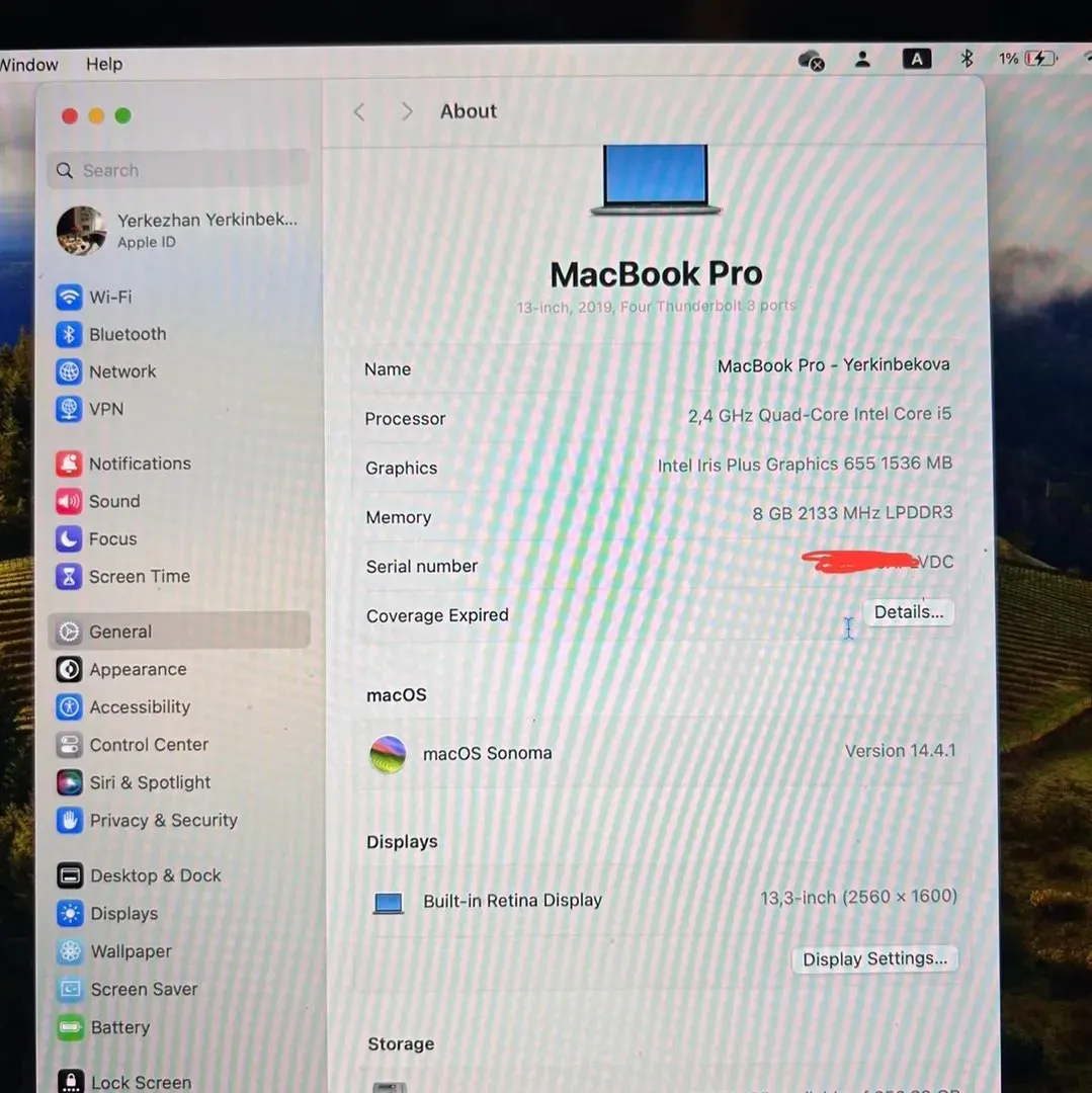 MacBook132019256Gb