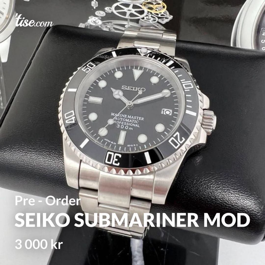 Seiko Submariner Mod