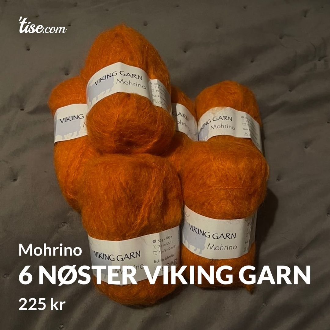 6 nøster viking garn