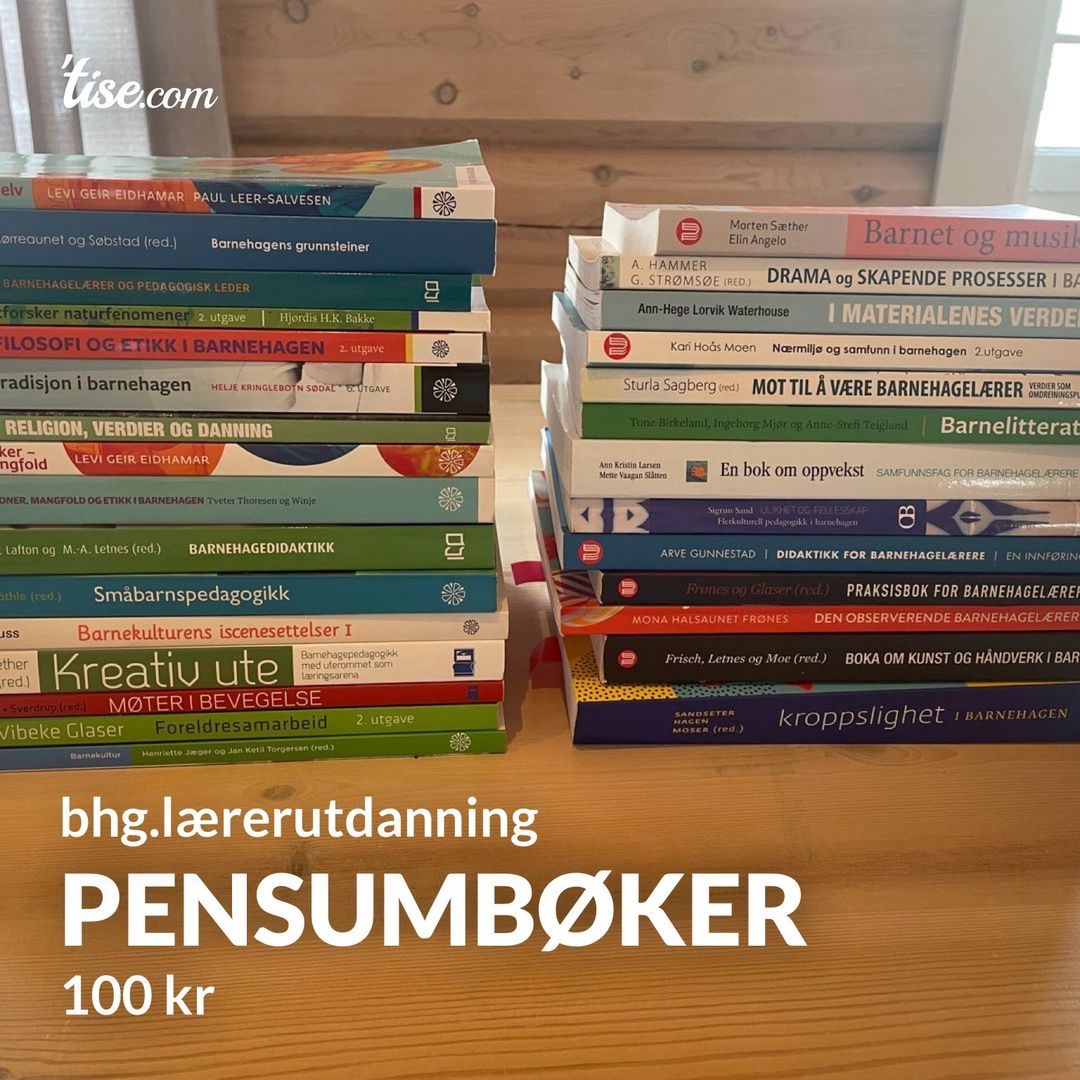 Pensumbøker