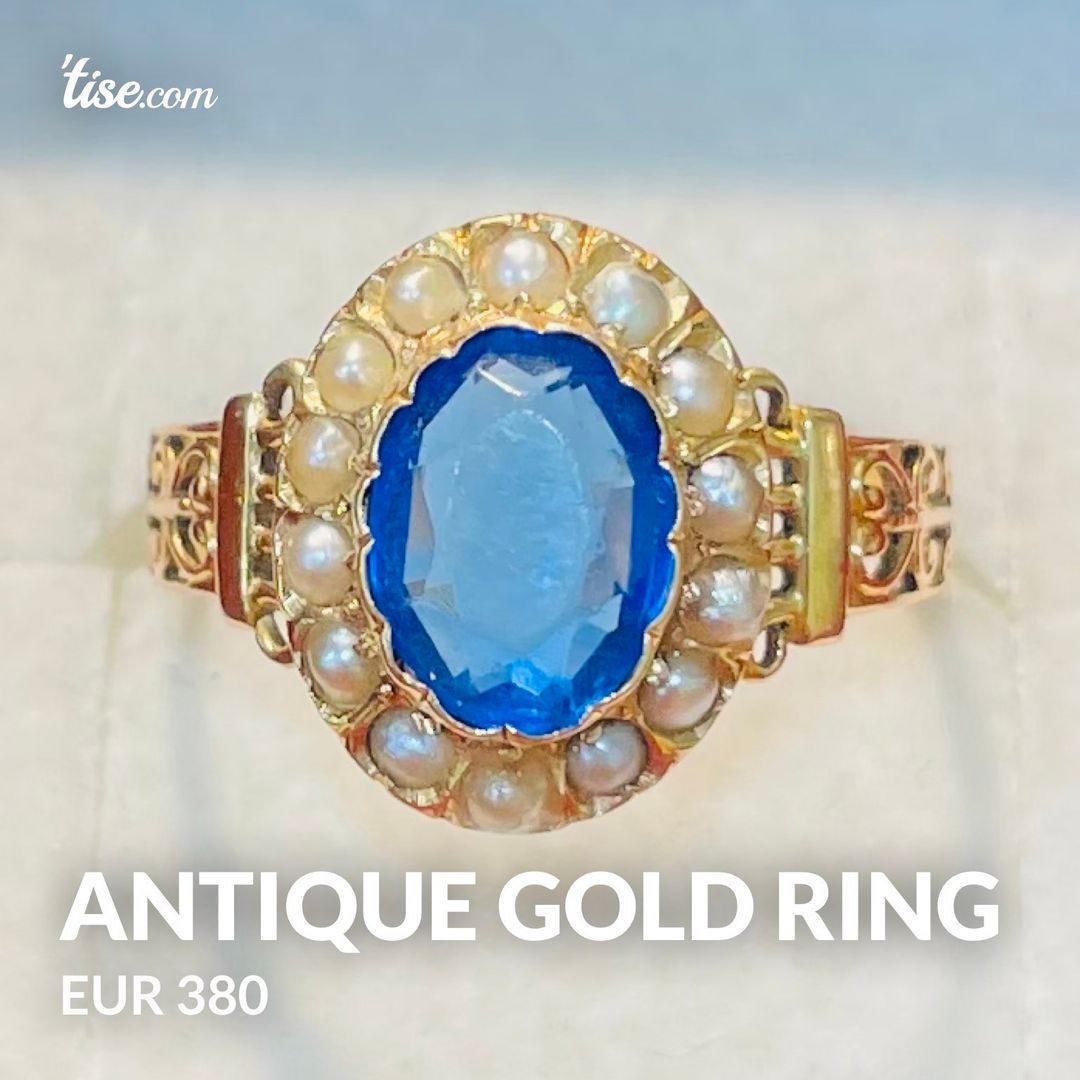 Antique gold ring