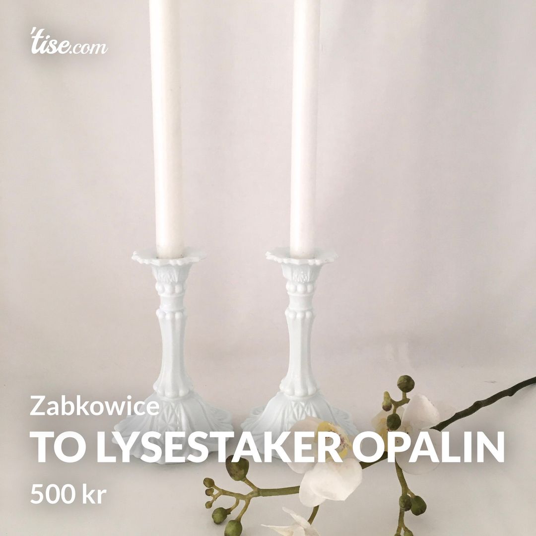 To lysestaker opalin