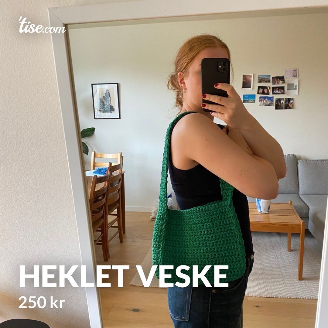 Heklet veske