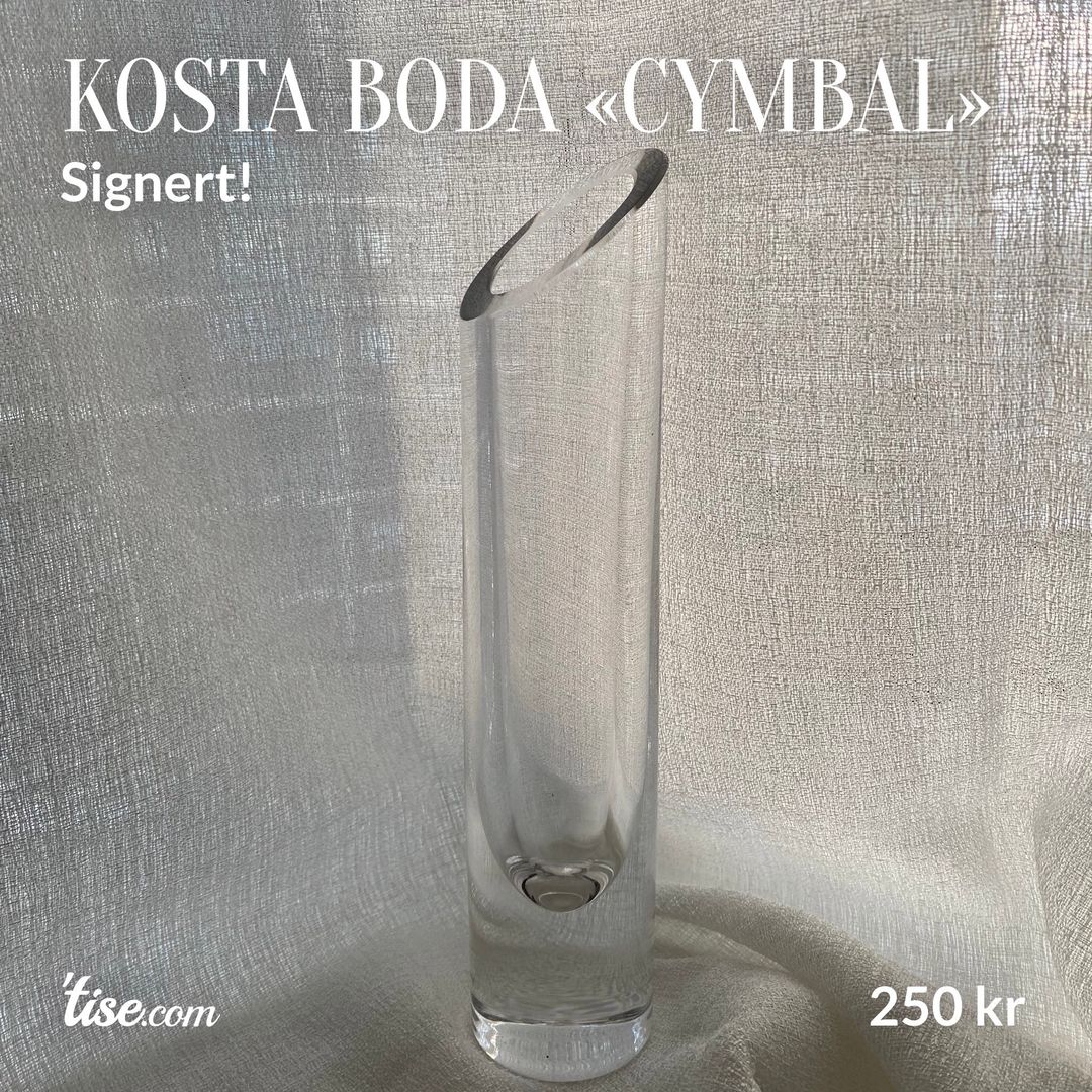 Kosta Boda «Cymbal»