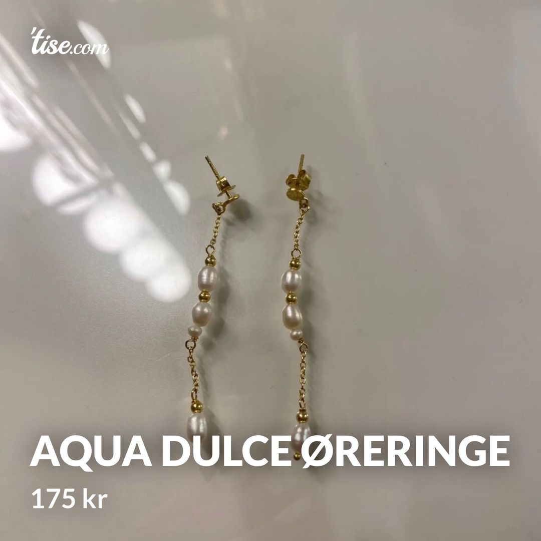 Aqua Dulce øreringe