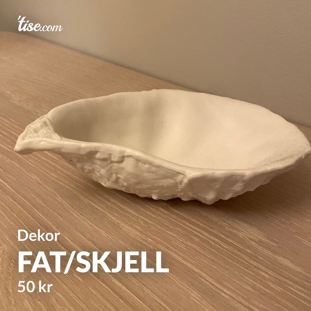 Fat/skjell