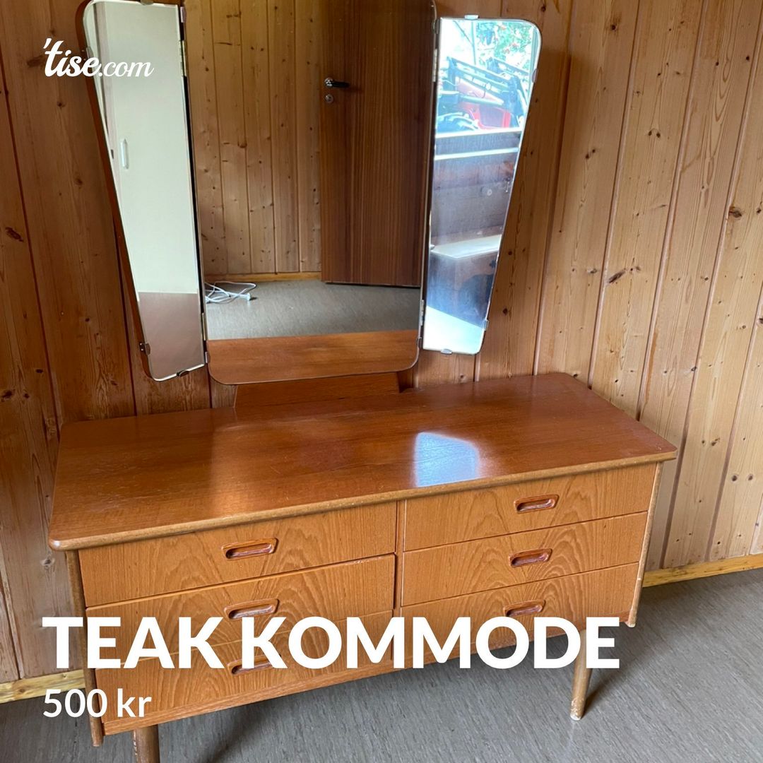 Teak kommode