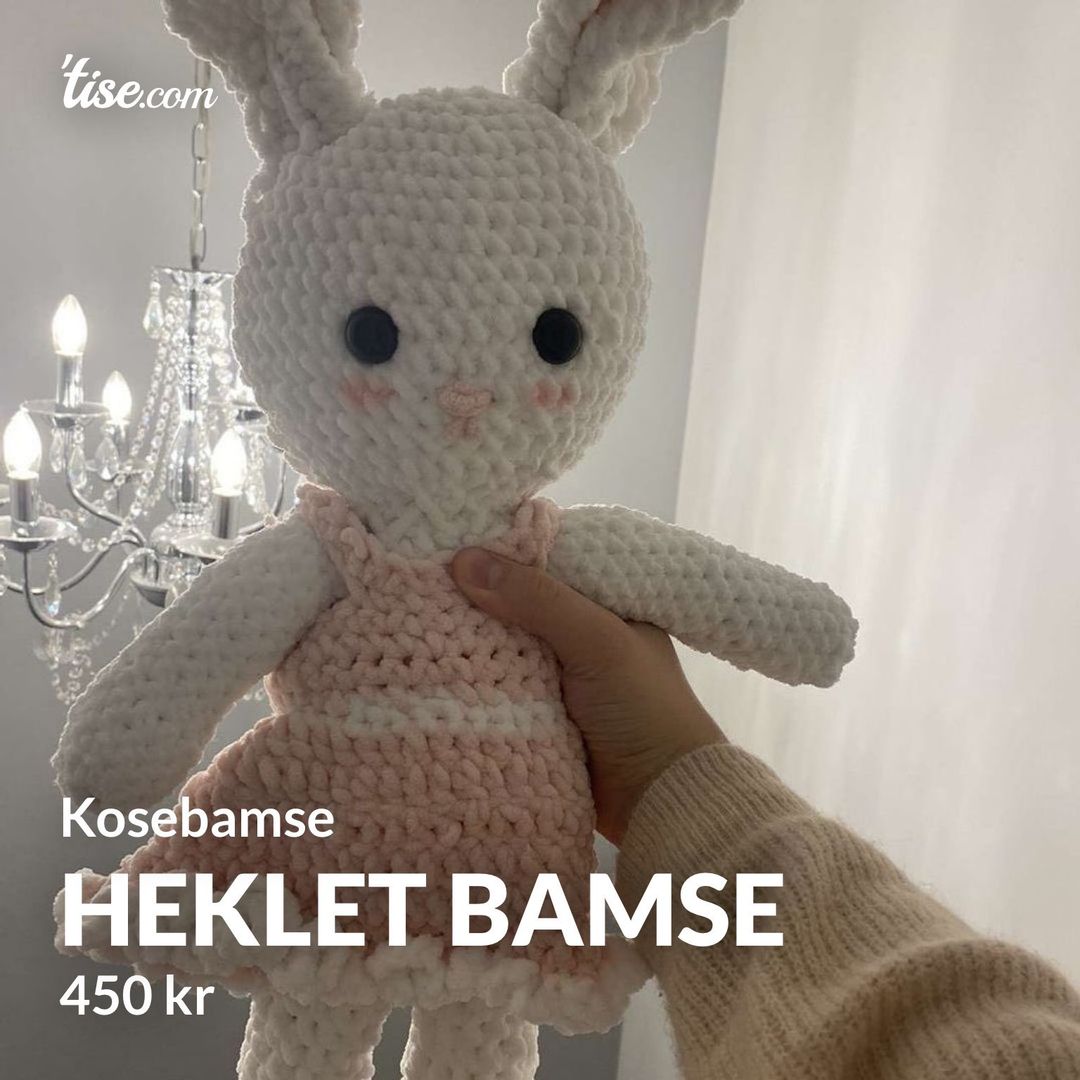 Heklet bamse