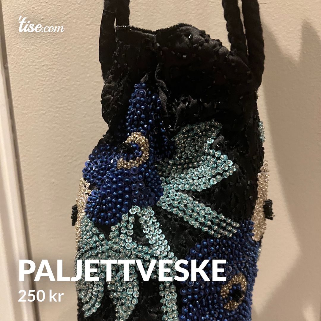 Paljettveske