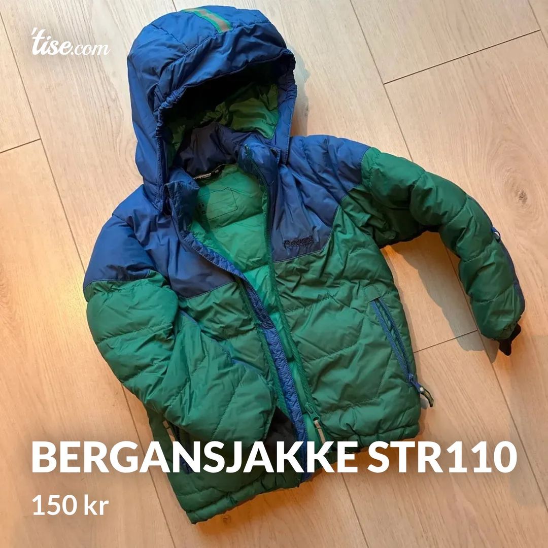 Bergansjakke str110