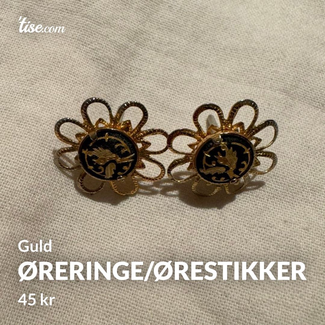 Øreringe/ørestikker