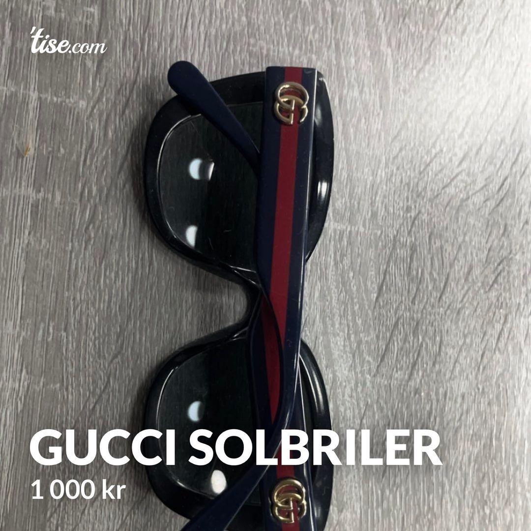 GUCCI solbriler