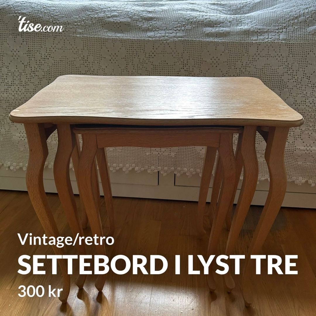 Settebord i lyst tre