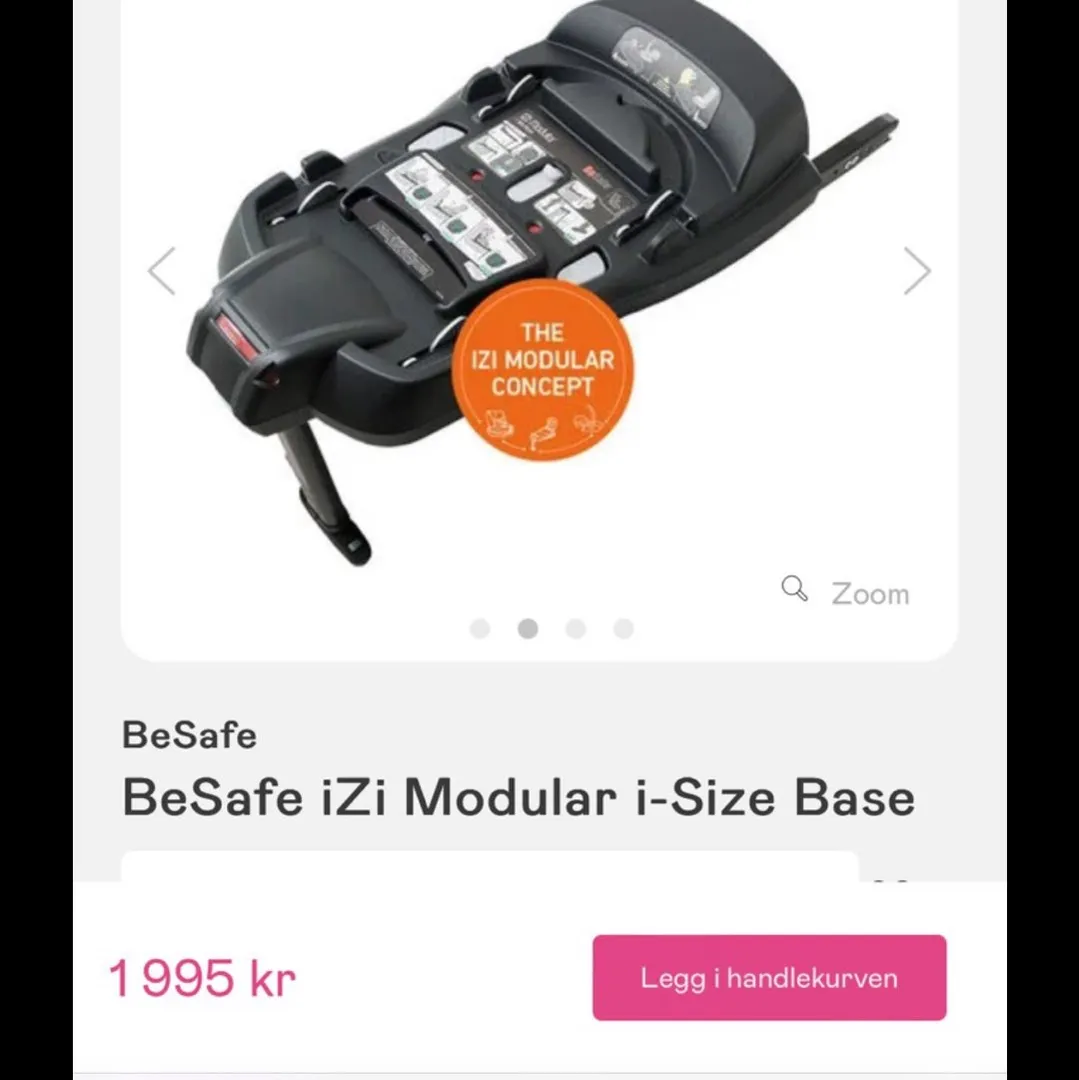 Besafe m/stokke