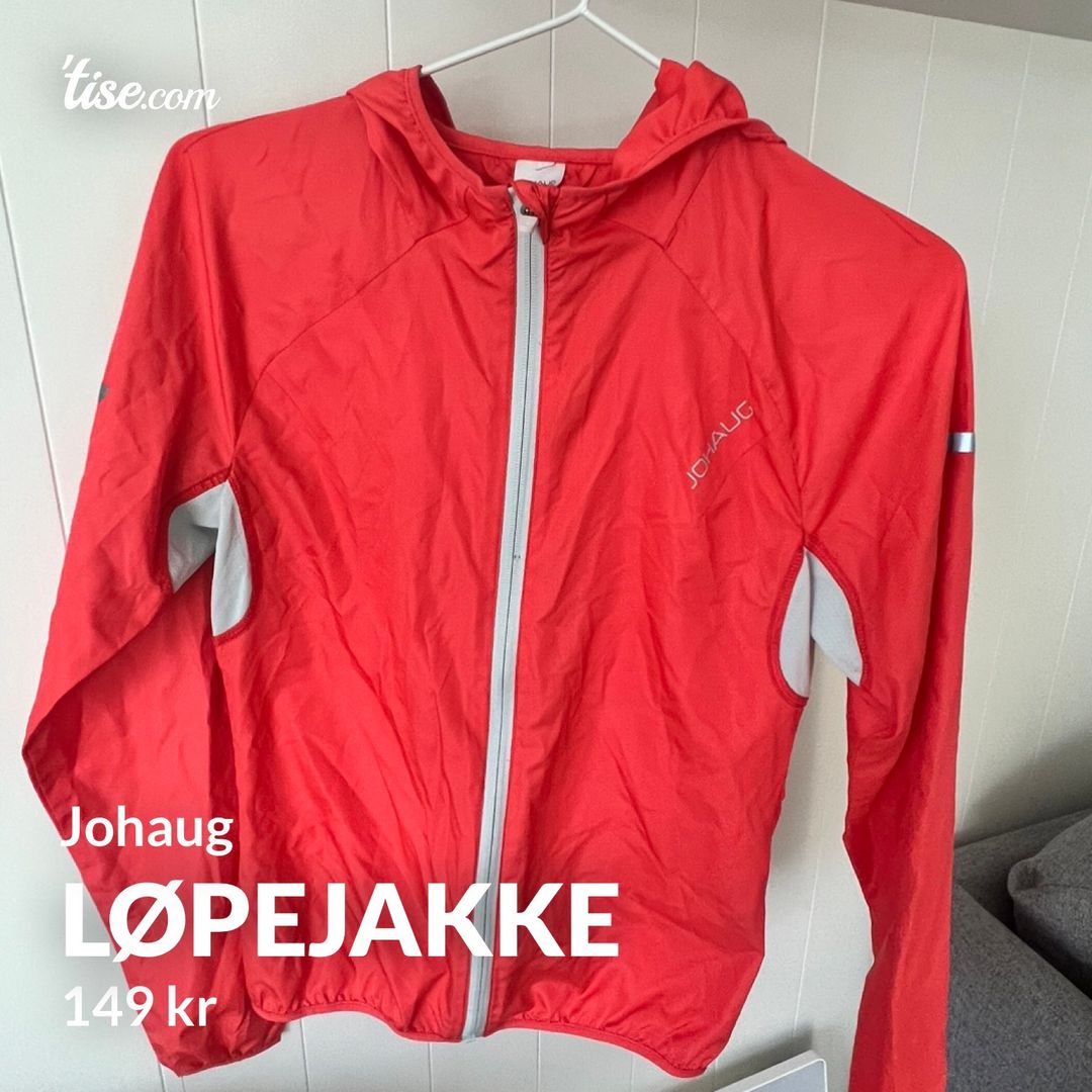 Løpejakke