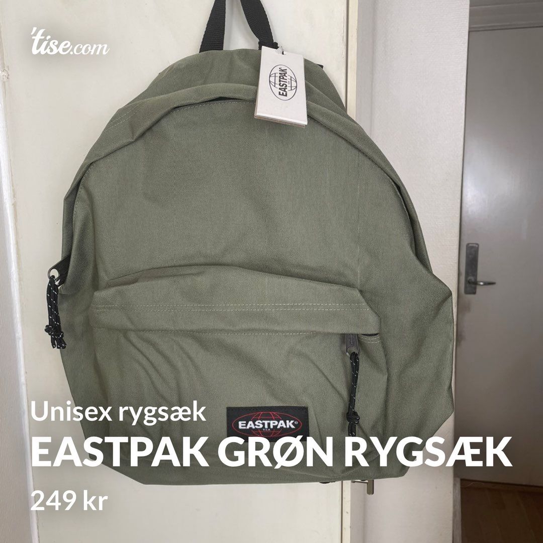 Eastpak grøn rygsæk