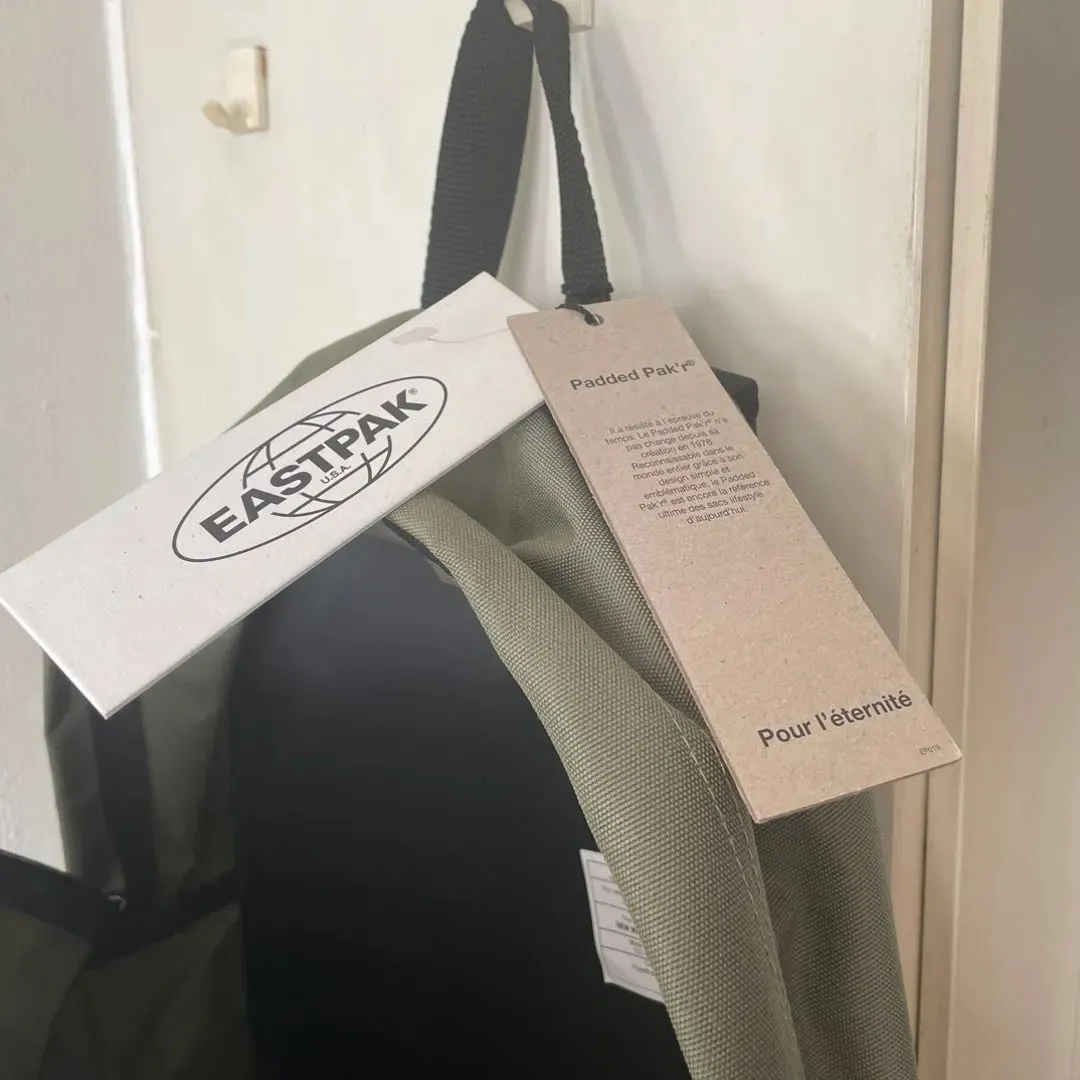 Eastpak grøn rygsæk