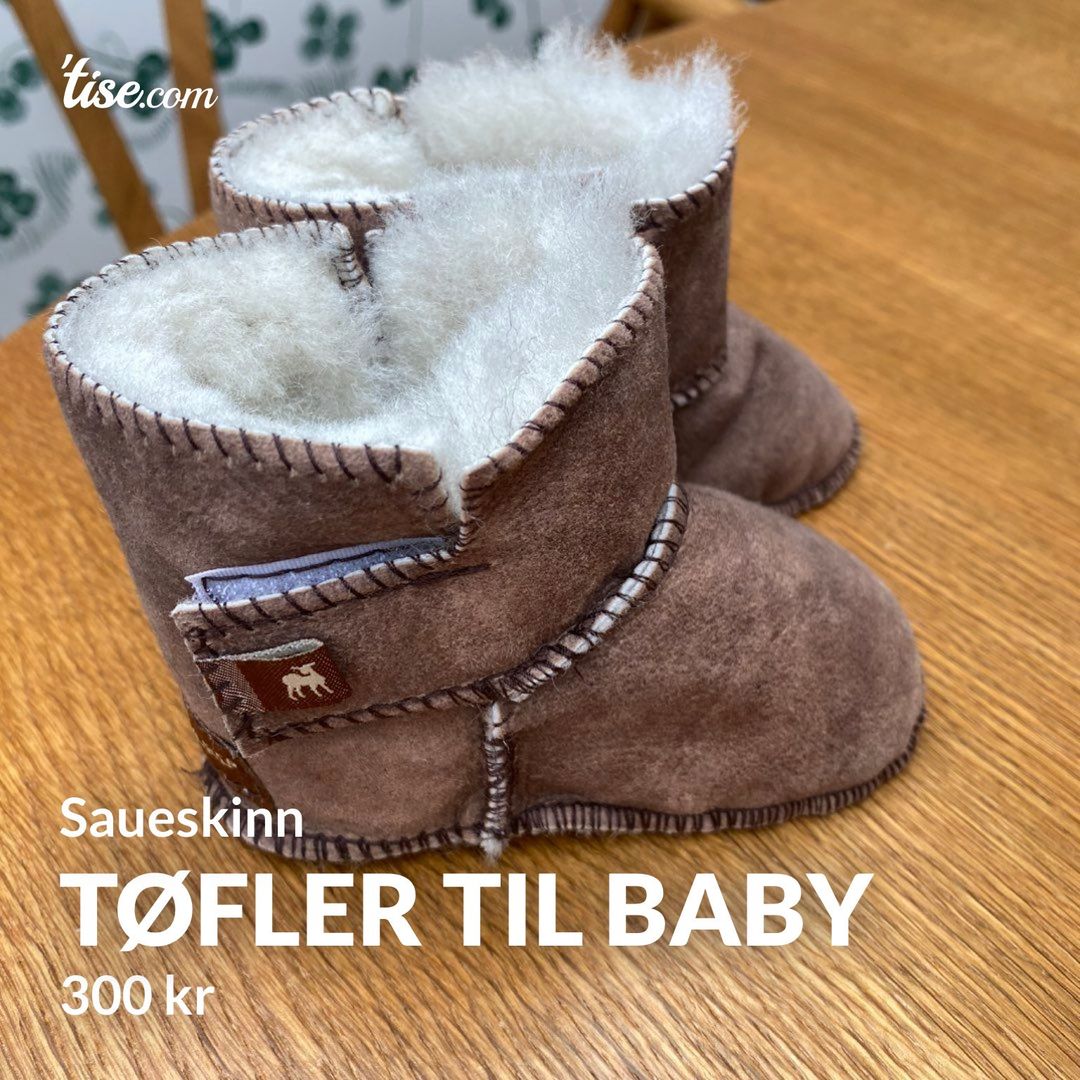 Tøfler til baby