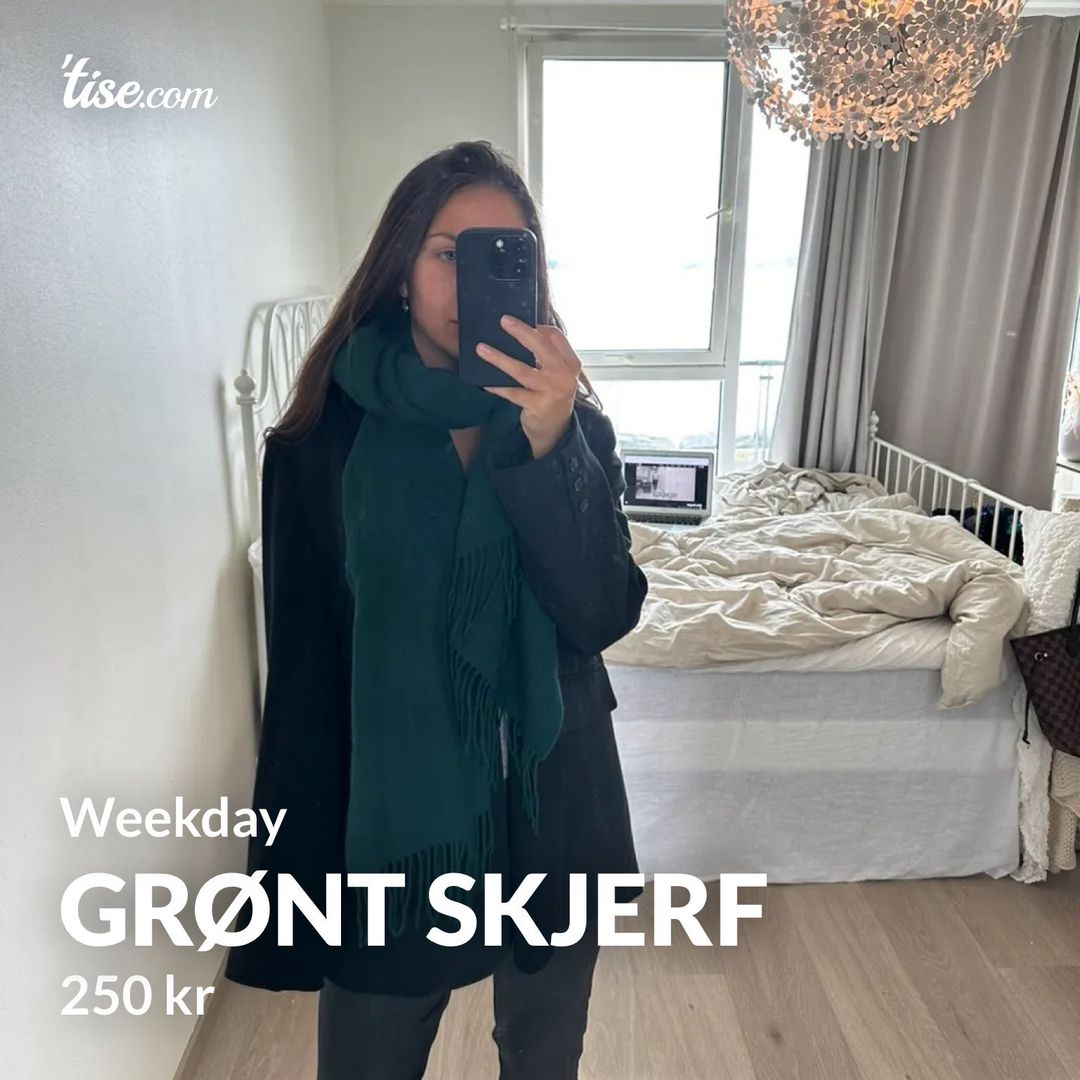 Grønt skjerf