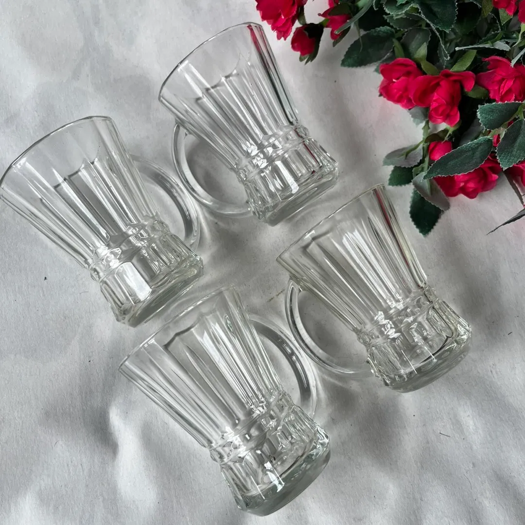 4X Drikkeglass