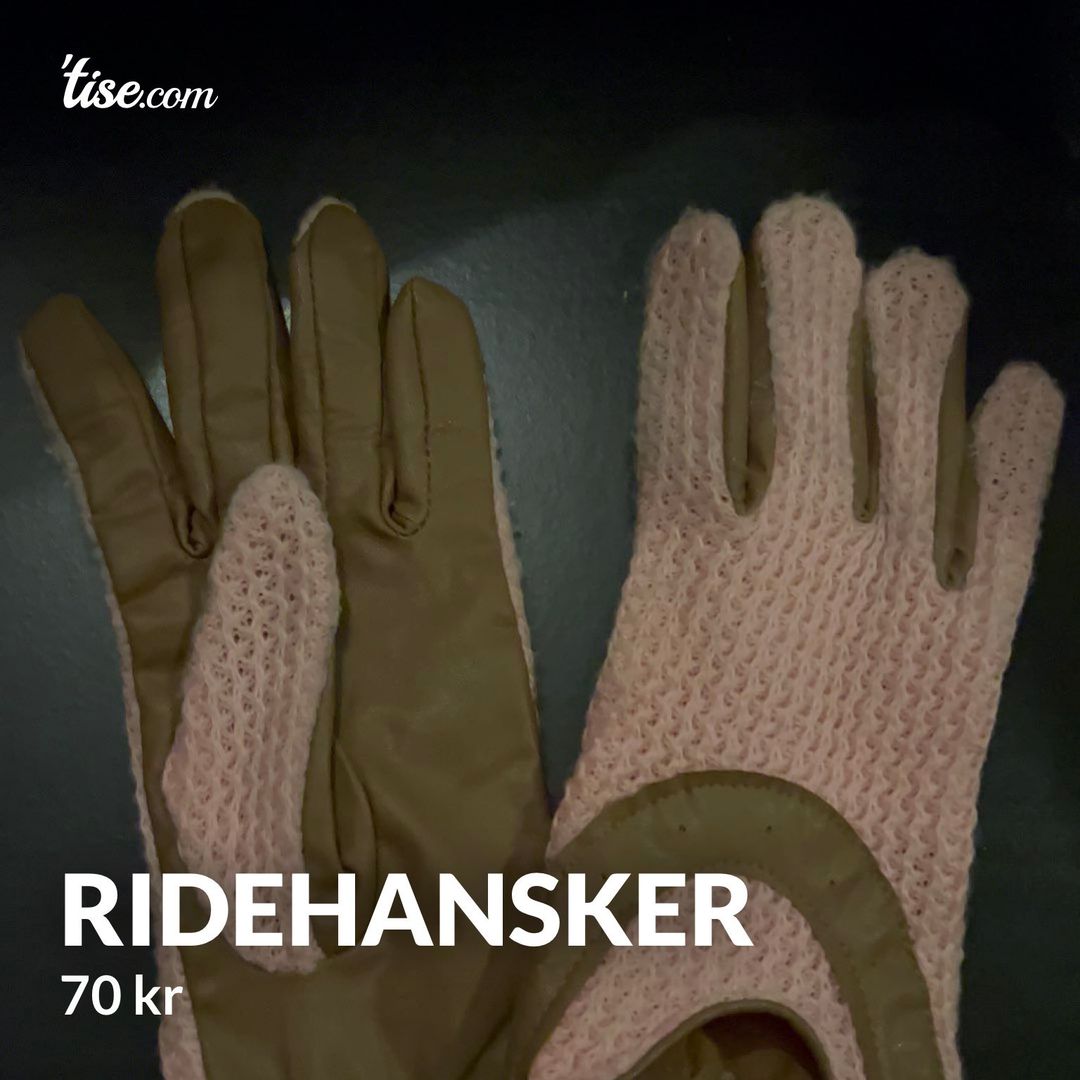 Ridehansker