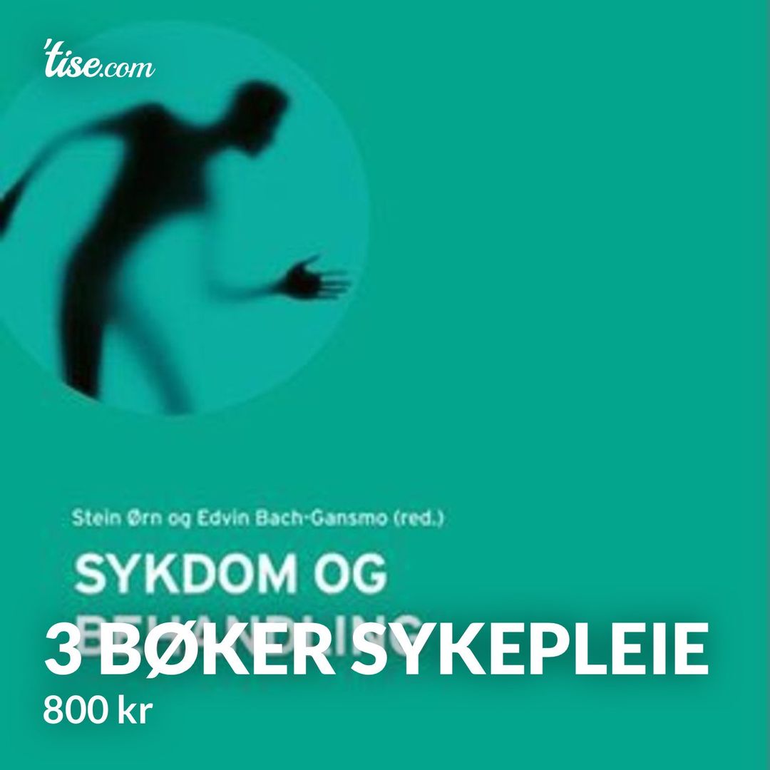 3 bøker sykepleie