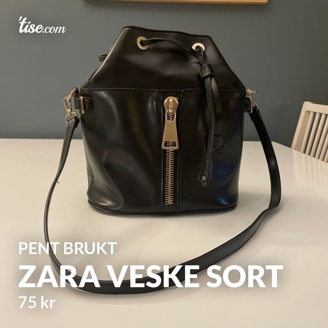 Zara veske sort