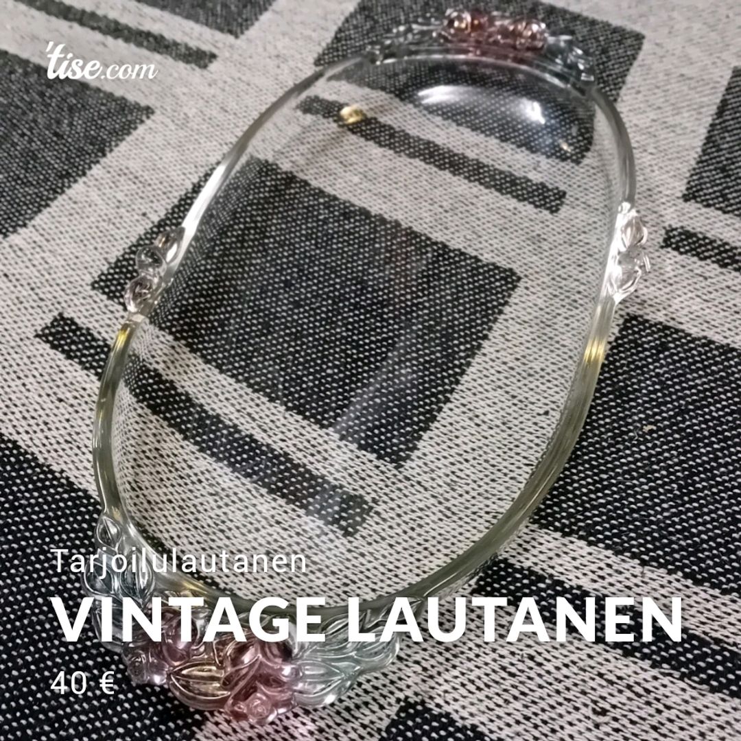 Vintage Lautanen