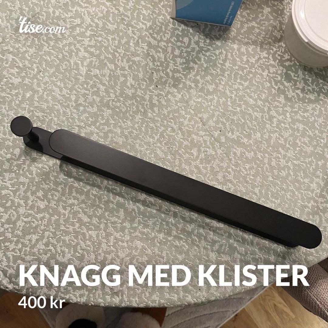 Knagg med klister