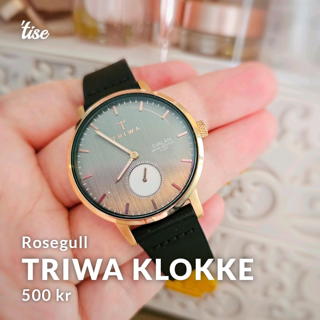 Triwa Klokke