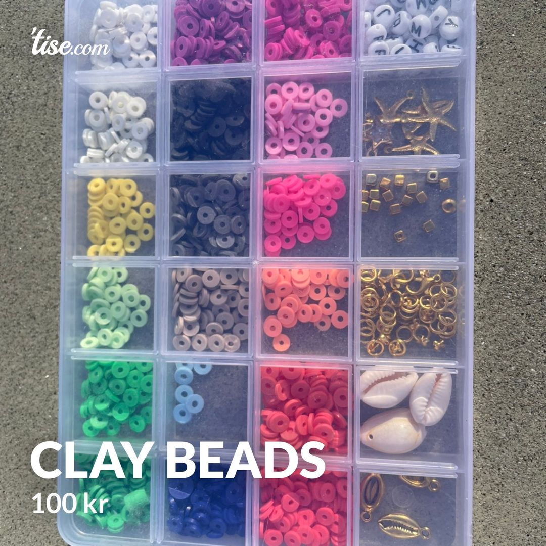 Clay beads