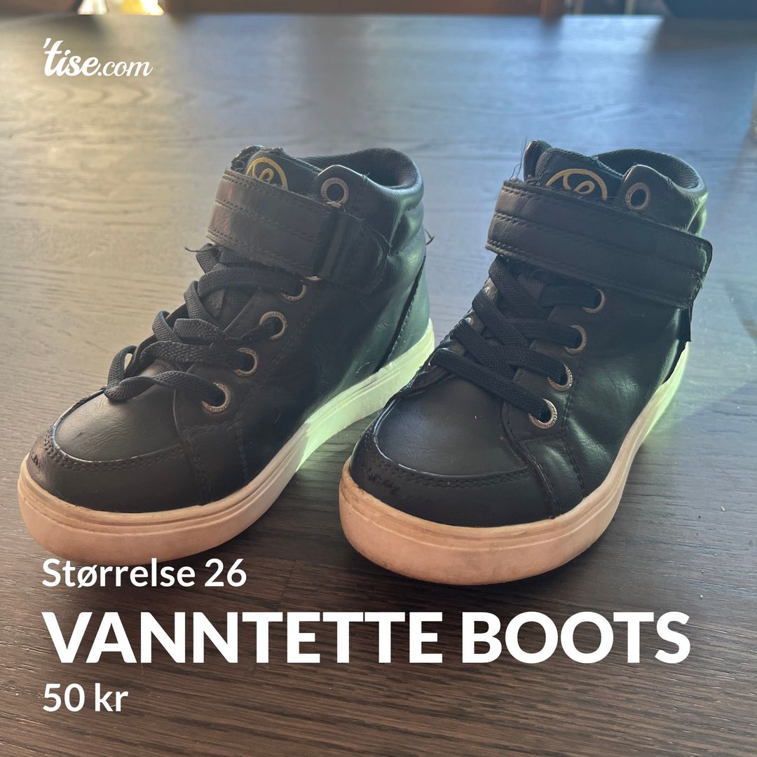 Vanntette boots