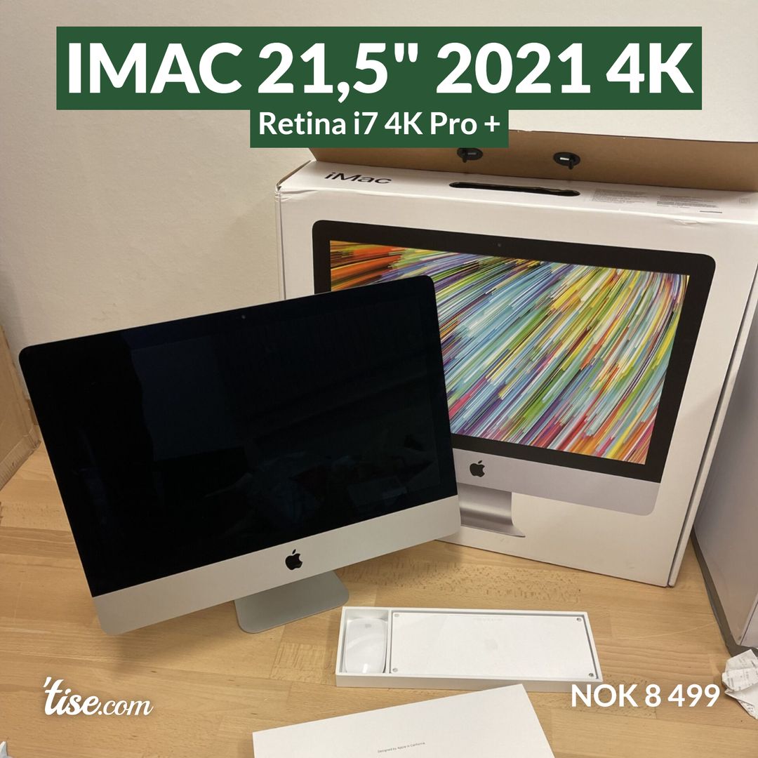 iMac 215" 2021 4K