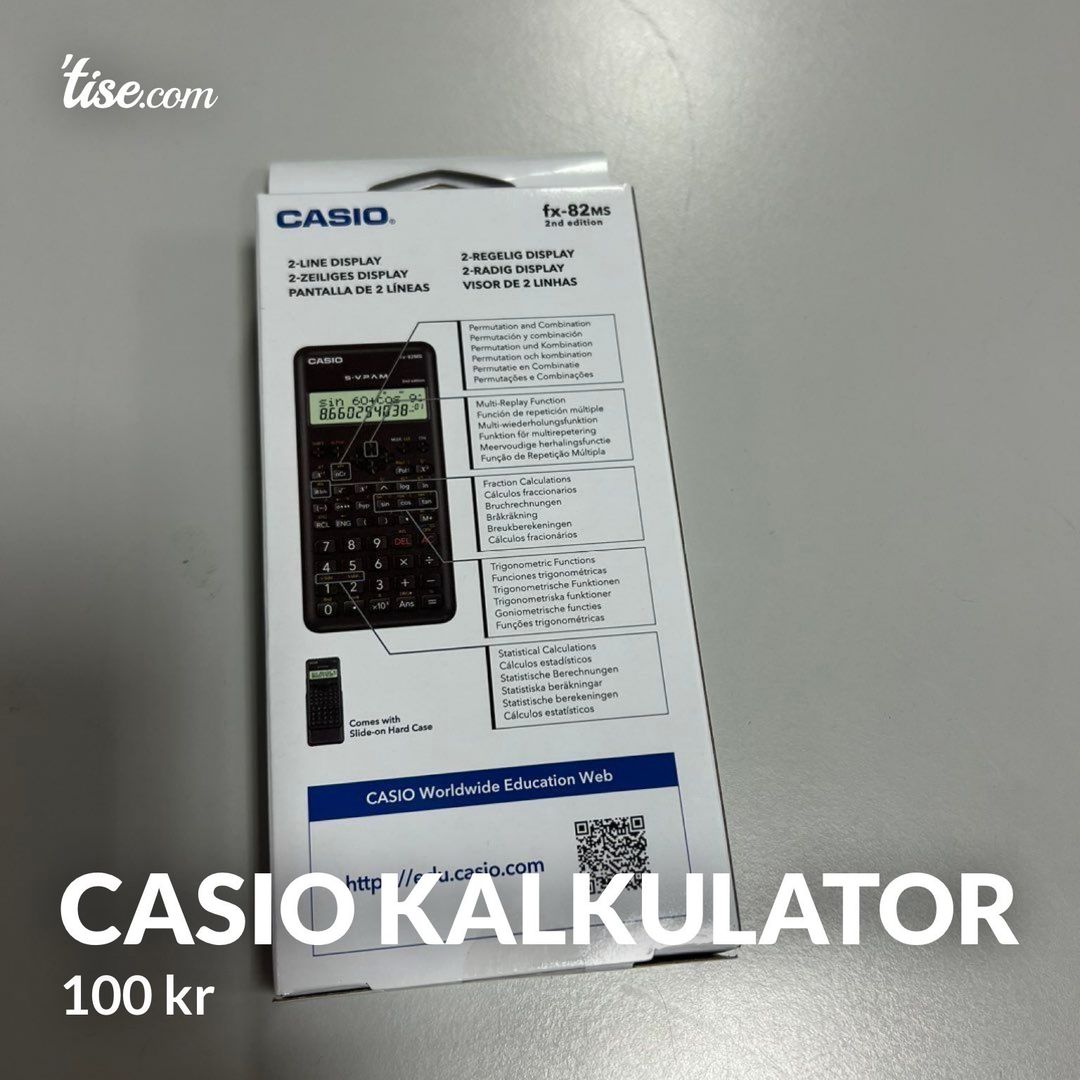 CASIO kalkulator