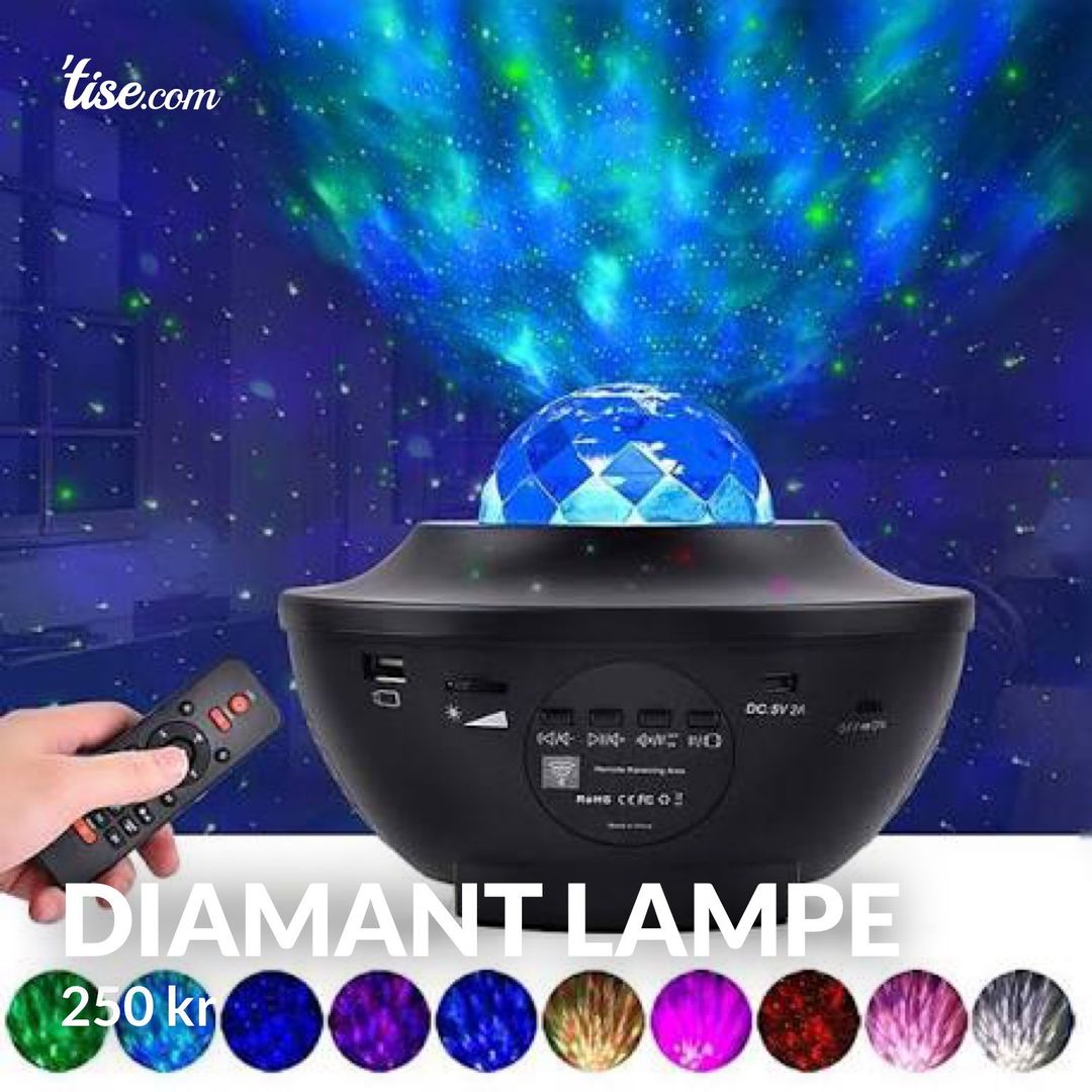 Diamant lampe