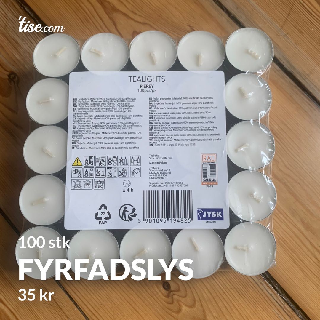 Fyrfadslys