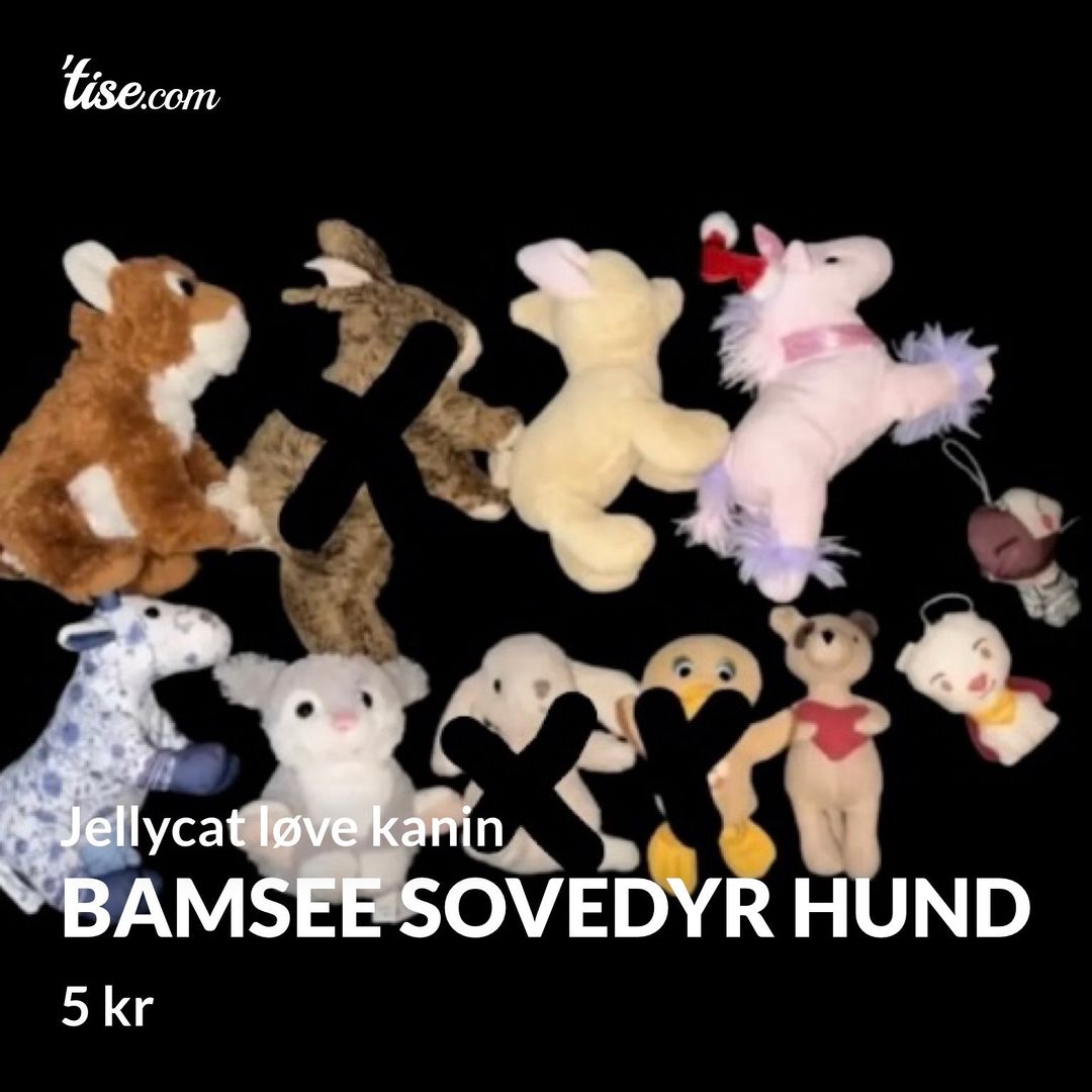 Bamsee sovedyr hund