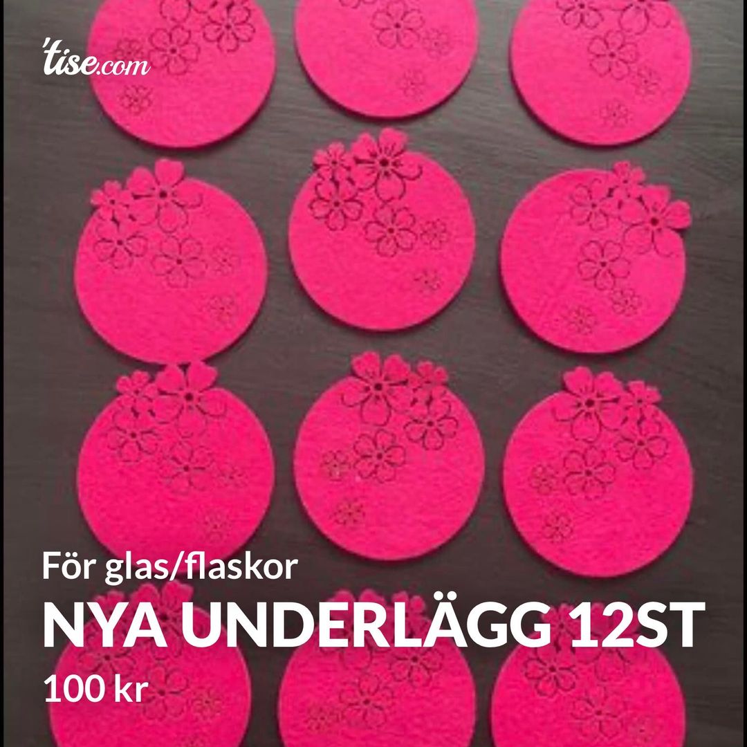 Nya underlägg 12st