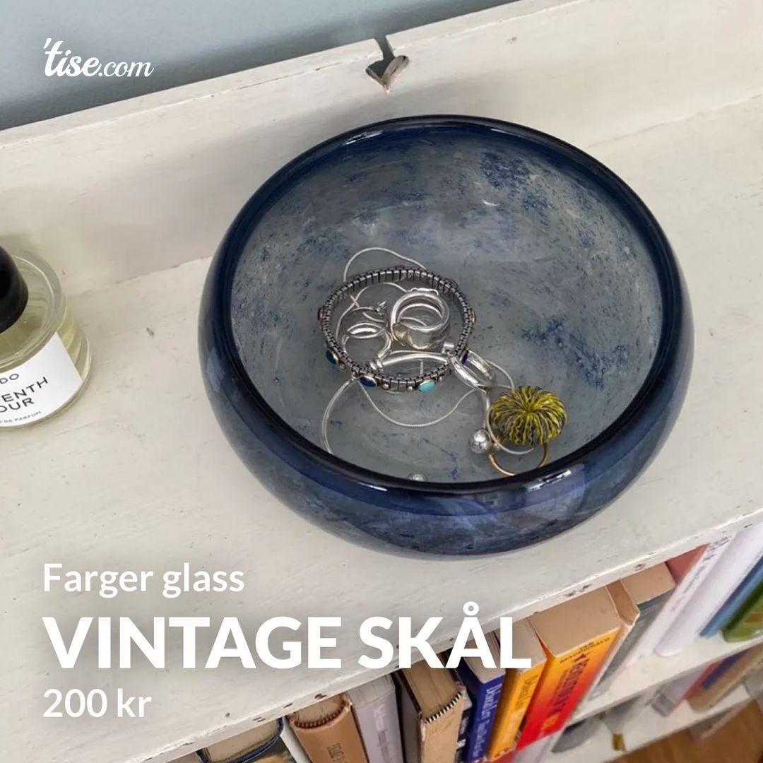 Vintage skål