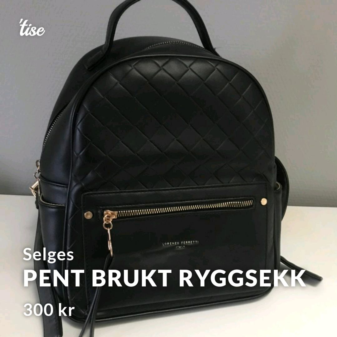 Pent brukt ryggsekk