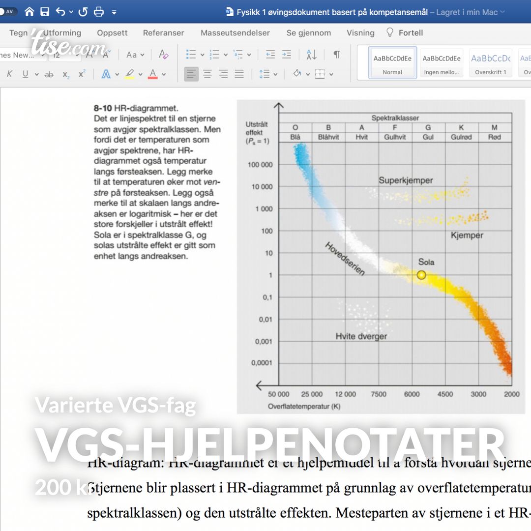 VGS-hjelpenotater