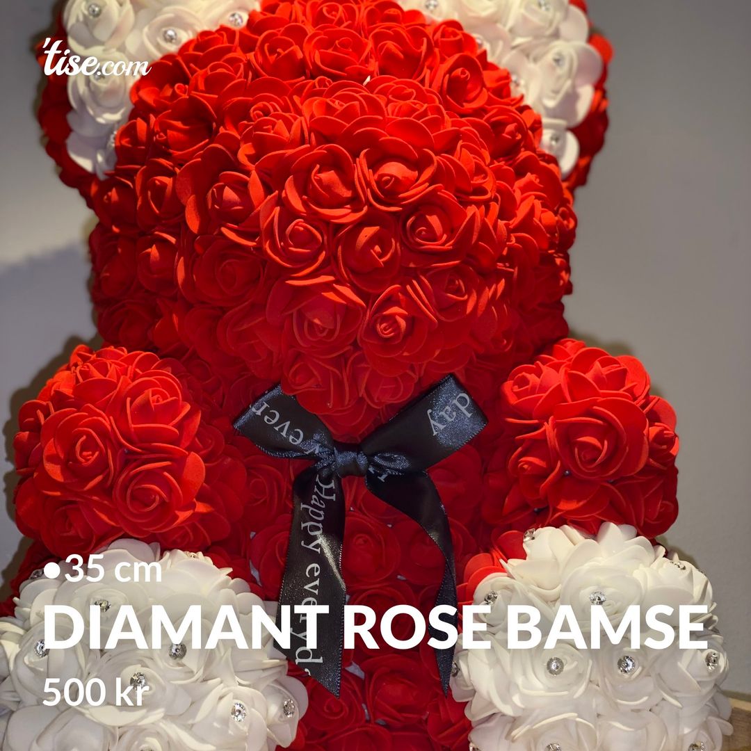 Diamant rose bamse