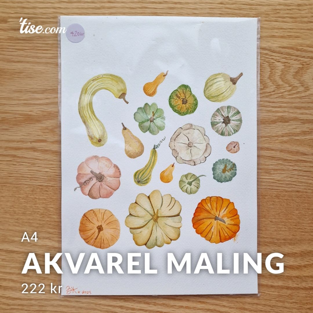 Akvarel maling