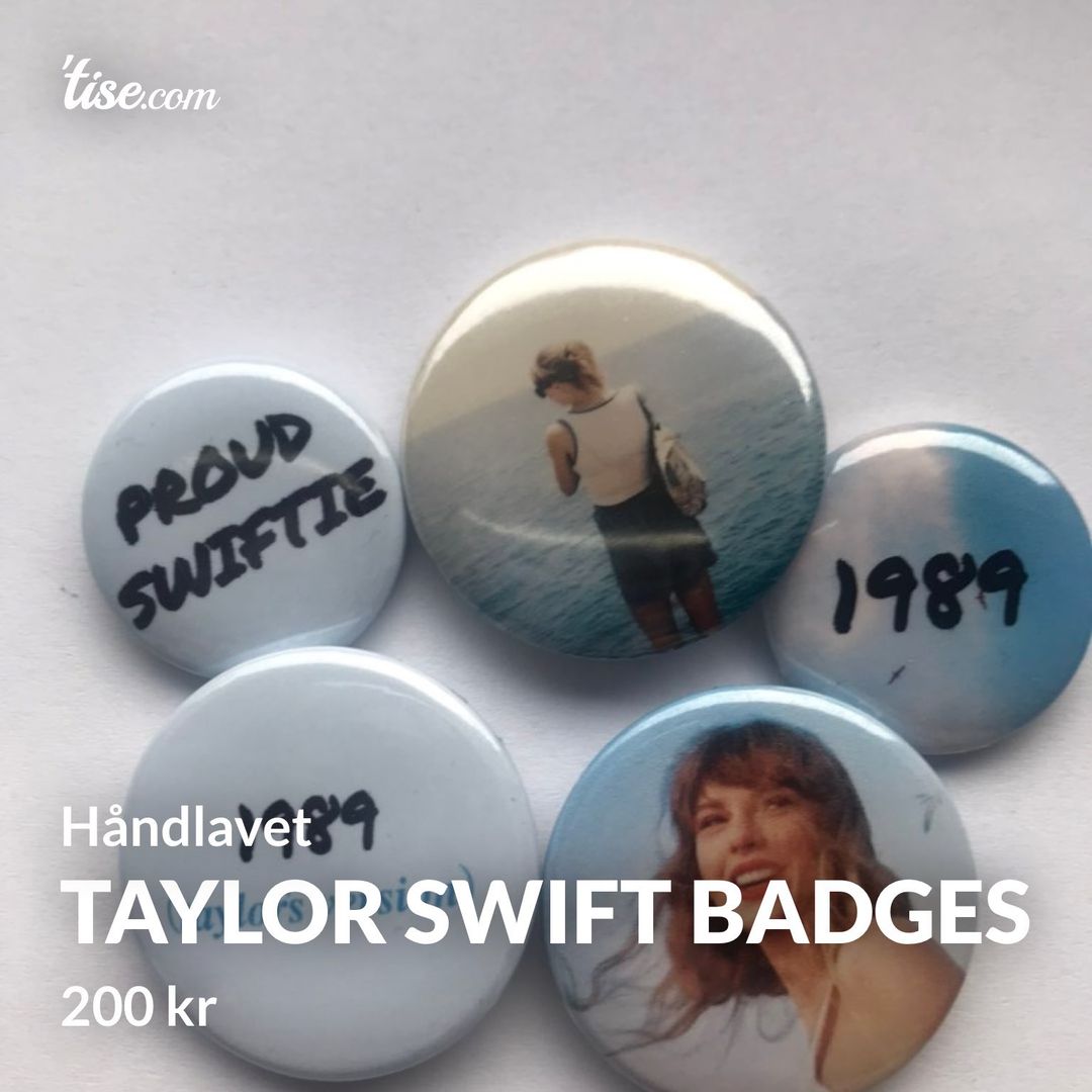 Taylor Swift badges