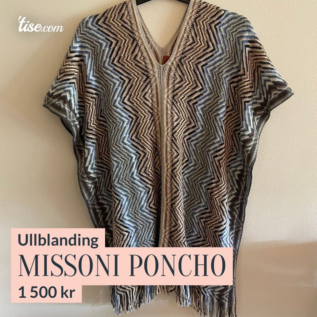 Missoni poncho