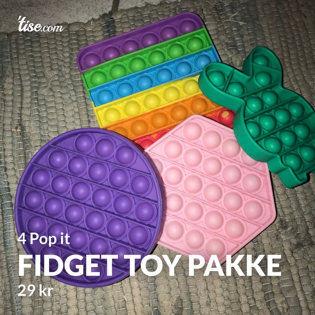 Fidget toy pakke