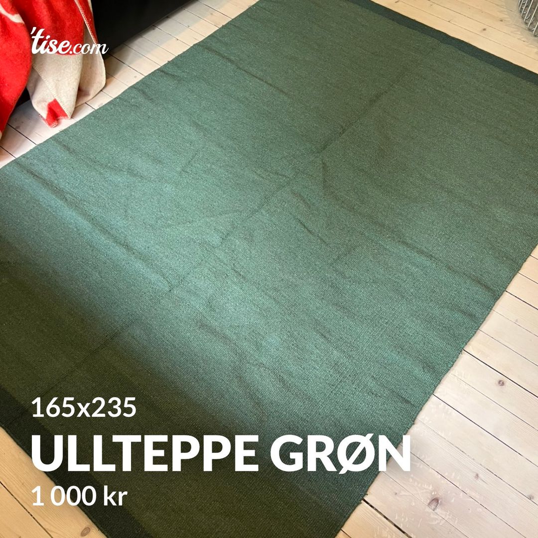 Ullteppe grøn