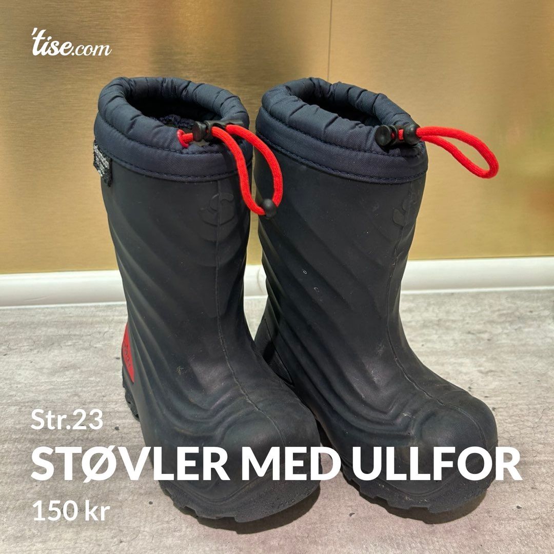 Støvler med ullfor