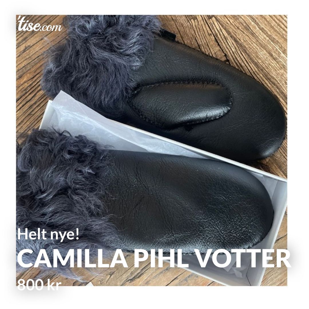 Camilla Pihl votter