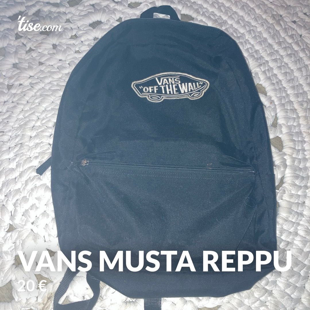 Vans musta reppu